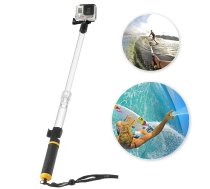 Float Selfie Pole Extendable Floating Monopod for GoPro SJCAM (Gopro Monopod Floaty Bobber) | Gopro Monopod Floaty Bobber  | 7426757224903 | Gopro Monopod Floaty Bobber