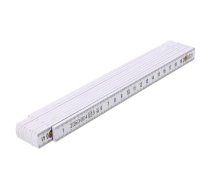 Folding ruler; L: 2m; white; measure | MED.2000  | 2000