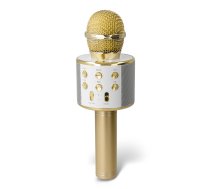 Forever Bluetooth microphone with speaker BMS-300 Lite gold | GSM117688  | 5900495999962 | GSM117688