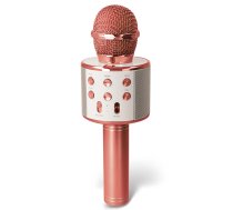 Forever Bluetooth microphone with speaker BMS-300 rose gold | GSM113283  | 5900495954442 | GSM113283