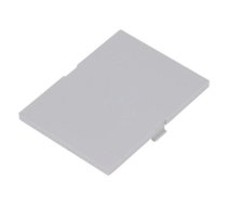 Front panel; without frame,with holder; grey | IT-P05020201F.BL  | P05020201F.BL