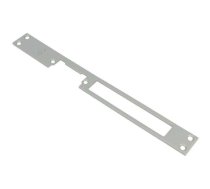 Frontal plate; for electromagnetic lock; grey; steel | LOC-907G  | 907 G