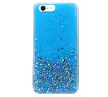 Fusion Glue Glitter Back Case Silikona Aizsargapvalks Apple iPhone 12 Mini Zils | Apple iPhone 12 Mini  | 4752243012062 | FSN-GG-IPH-12M-BL