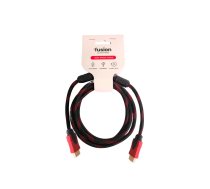 Fusion HDMI kabelis v2.0 | 4K | 1,8 m sarkans | FUS-HDMI-1.8M-RED | 4752243045435 | 85444290