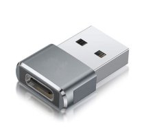 Fusion OTG adapteris USB 3.0 uz USB-C 3.1 sudraba krāsā (FSN-AD-USB30T-SL) | FSN-AD-USB30T-SL