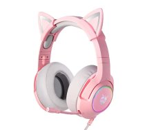 ONIKUMA K9 Spēļu Austiņas | K9 Pink RGB 3.5mm | 6972470560657
