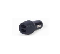 Gembird 2-port USB Car Charger 4.8 A Black | TA-U2C48A-CAR-01  | 8716309119405 | TA-U2C48A-CAR-01