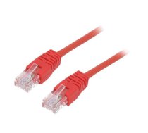 Gembird CAT5e UTP RJ45 Male - RJ45 Male 1m Red | PP12-1M/R  | 8716309038355