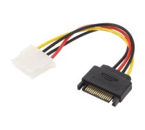 GEMBIRD CC-SATA-PS-M SATA male to Molex | CC-SATA-PS-M  | 8716309086776