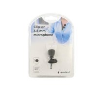 Gembird Clip-on 3.5mm Microphone Black | MIC-C-01  | 8716309100991