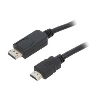 Gembird DisplayPort Male - HDMI Male 10m Black | CC-DP-HDMI-10M  | 8716309098113