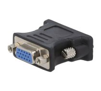 Gembird DVI – VGA Black | A-DVI-VGA-BK | 8716309091459