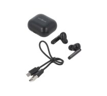 Gembird FitEar-X100B Bluetooth TWS Black | FitEar-X100B  | 8716309120586