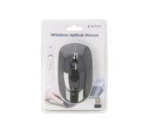 Gembird MUSW-4B-01 Wireless Black | MUSW-4B-01  | 8716309103855 | MUSW-4B-01