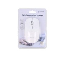 Gembird MUSW-4B-01 Wireless White | MUSW-4B-01-W  | 8716309104159