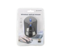 Gembird MUSW-4B-03 Wireless Black|Blue | MUSW-4B-03-B | 8716309104166 | 84716070