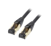 GEMBIRD S/FTP Cat. 8 LSZH patch cord 10m | PP8-LSZHCU-BK-10M  | 8716309120685 | KGWGEMPAT0151