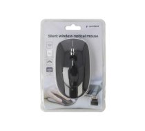 Gembird Silent bezvadu optiskā C tipa optiskā pele melna | MUSW-4BSC-01 | 8716309119061