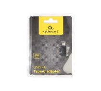 Gembird USB Female - USB Type C Male Black | CC-USB2-CMAF-A | 8716309108720