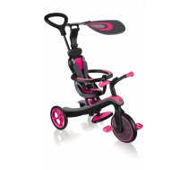 GLOBBER Trike Explorer 4in1 kolmipyörä, rozā, 632-110 | 4100101-0180  | 4895224404286