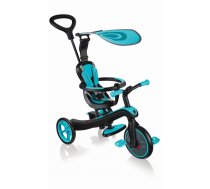 GLOBBER trīsritenis Trike Explorer 4in1, zils, 632-105 | 4100101-0148  | 4895224400790