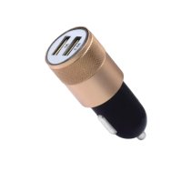 Goodbuy M-06 auto lādētājs | 12W | USB-A | zelta | GBM06CCGO | 4752243024461 | 85044030