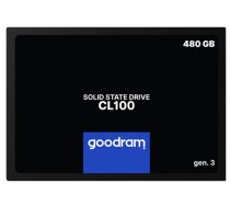 Goodram CL100 Gen.3 480GB SSD disks | SSDPR-CL100-480-G3 | 5908267923412 | DGGODWB480CL1G3