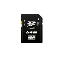 Goodram SDXC Class 10 UHS 64GB Atmiņas karte | S1A0-0640R12 | 5908267930229
