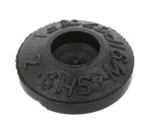 Grommet; Ømount.hole: 9mm; elastomer thermoplastic TPE; black | HSS-M9-TPE-BK  | HSS-M9-TPE RAL9005