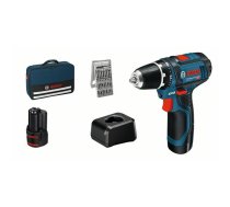 GSR 12V-15, BG 2x2.0, 25 ACC, 12V-20 Bosch Akumulatora urbjmašīna-skrūvgriezis (060186810H) | 060186810H | 4059952563879