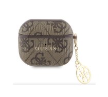Guess 4G PU Charm Case for AirPods 3 Brown | GUOA3P4E4CDW | 3666339214210 | 42029900