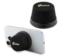 Guess głośnik Bluetooth GUWSC3ALSMK Speaker Stand czarny|black Magnetic Script Metal | GUWSC3ALSMK  | 3666339220716 | GUWSC3ALSMK