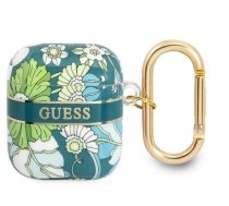 Guess case for AirPods 1 | 2 GUA2HHFLN green Flower (GUA2HHFLN) | GUA2HHFLN | 3666339041885 | 39269097