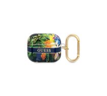 Guess TPU Flower Print Case for Airpods 3 Blue (GUA3HHFLB) | GUA3HHFLB | 3666339047290 | 39269097