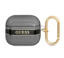 Guess TPU Printed Stripe Case for Airpods 3 Black (GUA3HHTSK) | GUA3HHTSK | 3666339047061 | 39269097