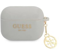 Guess 4G Charms Silicone Case for Airpods Pro Grey | GUAPLSC4EG | 3666339039318