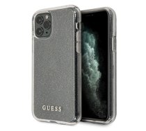 Guess GUHCN58PCGLSI iPhone 11 Pro srebrny|silver hard case Glitter | GUHCN58PCGLSI  | 3700740477700 | GUHCN58PCGLSI