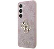 Guess PU 4G Metal Logo Case for Samsung Galaxy A55 5G Pink | GUHCSA554GMGPI  | 3666339259594 | GUHCSA554GMGPI