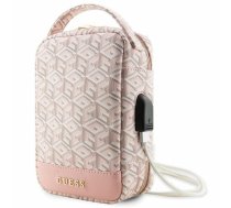 Guess PU G Cube Travel Universal Bag Pink | GUHBHGCFSEP  | 3666339120276 | GUHBHGCFSEP