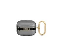Guess TPU Printed Stripe Case for Airpods Pro Black (GUAPHHTSK) | GUAPHHTSK | 3666339047054 | 39269097
