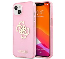 GUHCP13SPCUGL4GPI Guess TPU Big 4G Full Glitter Case for iPhone 13 Mini Pink | GUHCP13SPCUGL4GPI  | 3666339024475 | GUHCP13SPCUGL4GPI