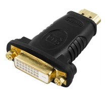 HDMI adapter DELTACO 1080p in 60Hz, black / HDMI-10 | 201712060008  | 734000463175 | HDMI-10