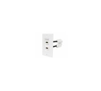 HDMI sienas rozete 2 ligzdas | HDMI-Rx2 | 4040849517235