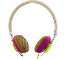 Headphones STREETZ, with microphone, white/rose / HL-262 | 734000469806  | 734000469806 | HL-262