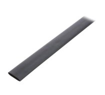 Heat shrink sleeve; glueless; 2: 1; 19mm; L: 1m; black; polyolefine | GTM1995BK  | GTM 1995 BK