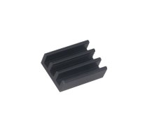 Heatsink: extruded; black; L: 19mm; W: 14mm; H: 6mm; 35K/W; aluminium | ICKSMDM19SA  | ICKSMDM19SA