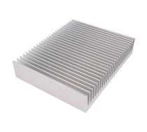 Heatsink: extruded; grilled; natural; L: 200mm; W: 250mm; H: 50mm | SK622/200/AL  | SK 622 200 AL