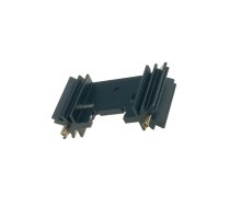 Heatsink: extruded; TO220,TO3P; black; L: 25.4mm; W: 45mm; H: 12.7mm | SK409-25STC  | SK409/25,4/STC