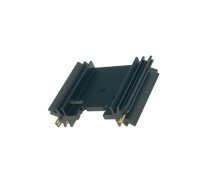 Heatsink: extruded; TO220,TO3P; black; L: 38.1mm; W: 45mm; H: 12.7mm | SK409-38STC  | SK409/38,1/STC