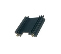 Heatsink: extruded; TO220,TO3P; black; L: 50.8mm; W: 45mm; H: 12.7mm | SK409-51STS  | SK409/50,8/STS